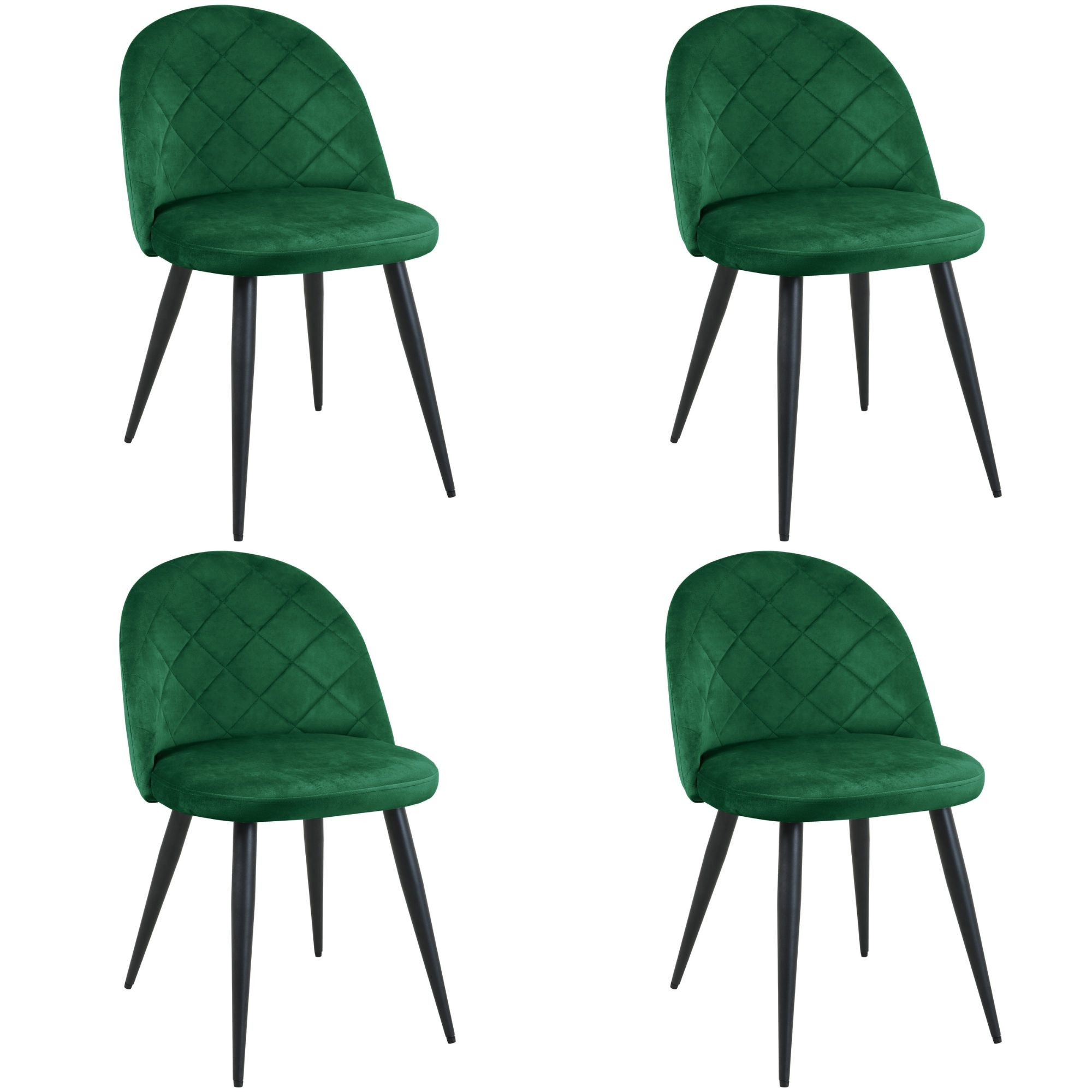 Křeslo SJ.077 zelená 4ks