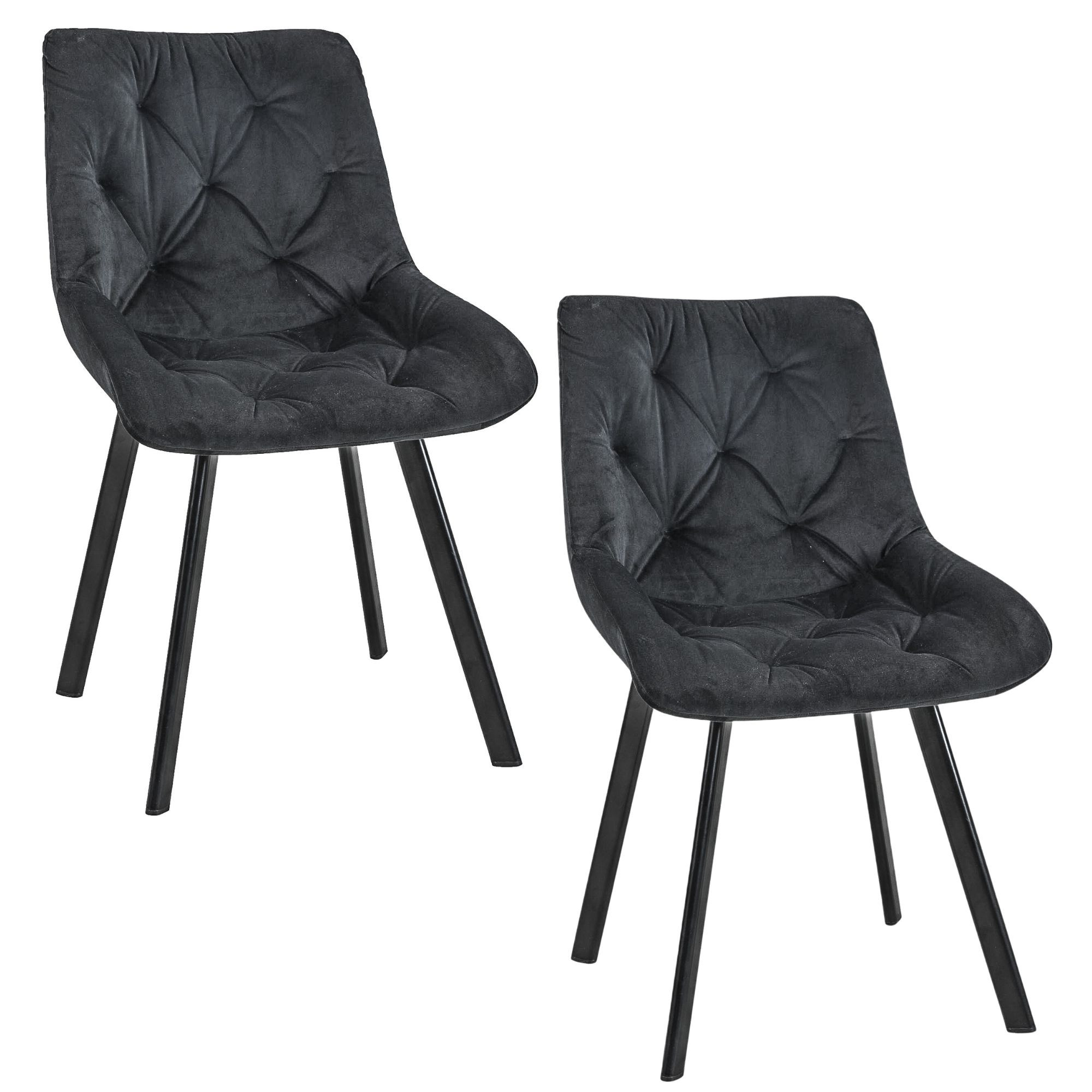 Křeslo SJ.33 černá 2ks