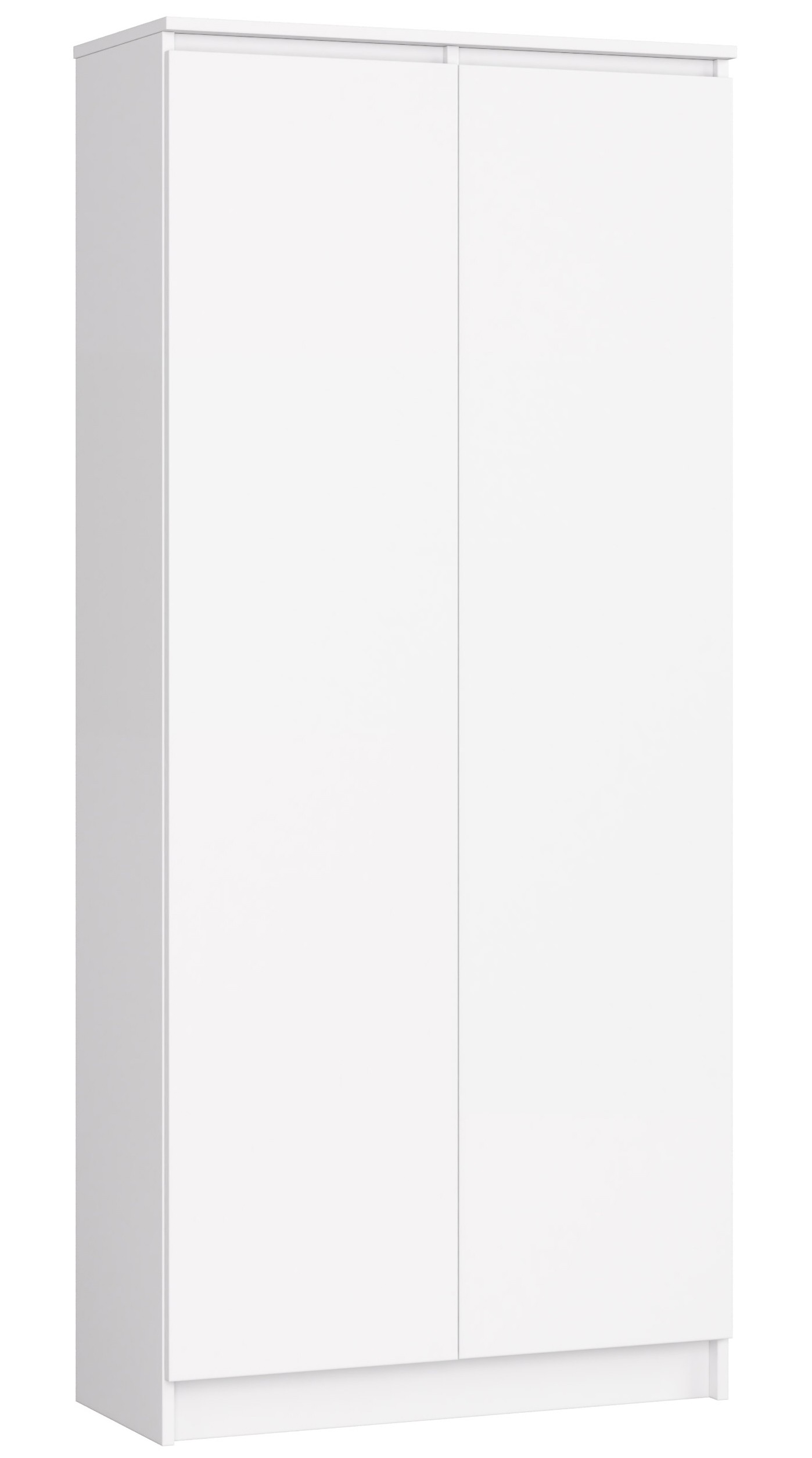 Regál R80 2D8P bílá