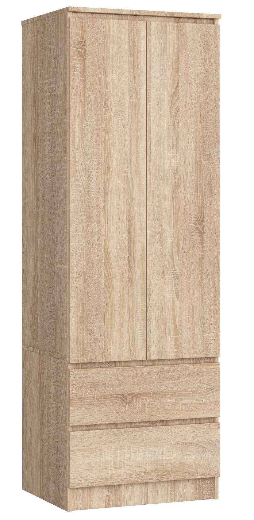 Šatní skříň Star S60 2D2SZ dub sonoma