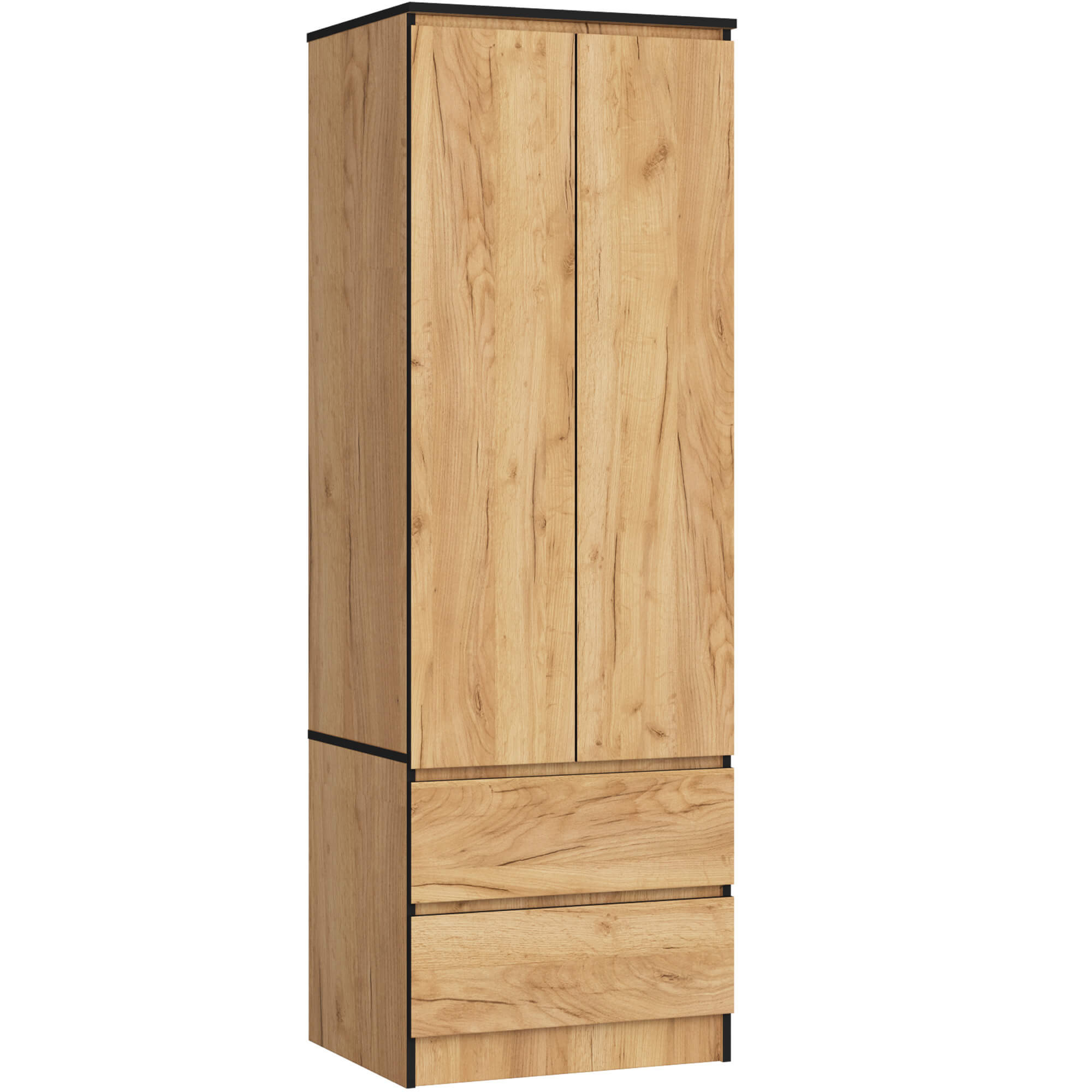 Šatní skříň Star S60 2D2SZ dub craft