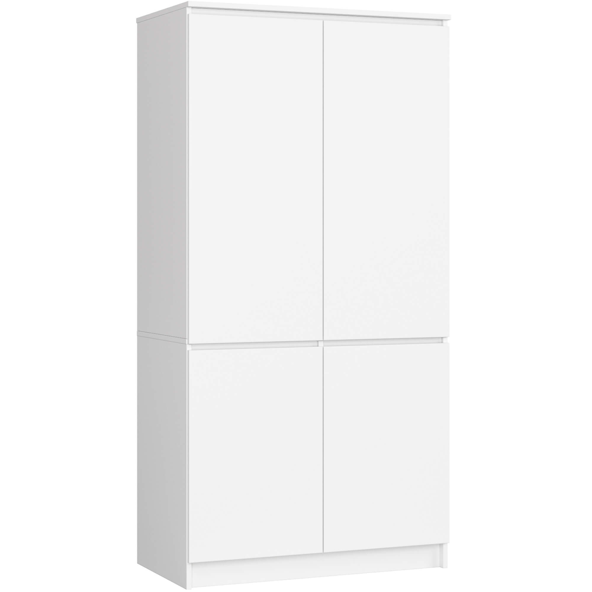 Šatní skříň S90 4D bílá