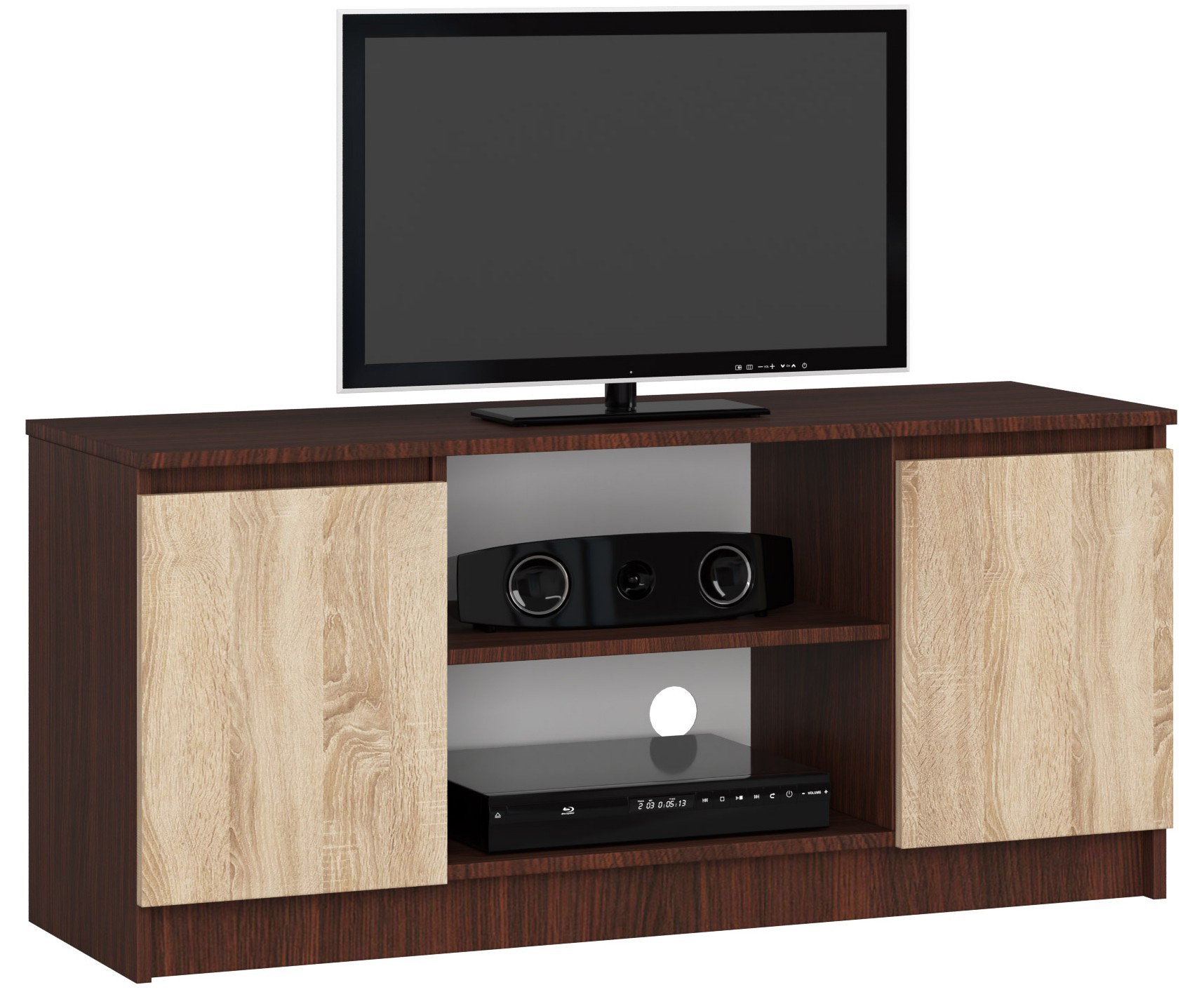 TV stolek K120 wenge/dub sonoma