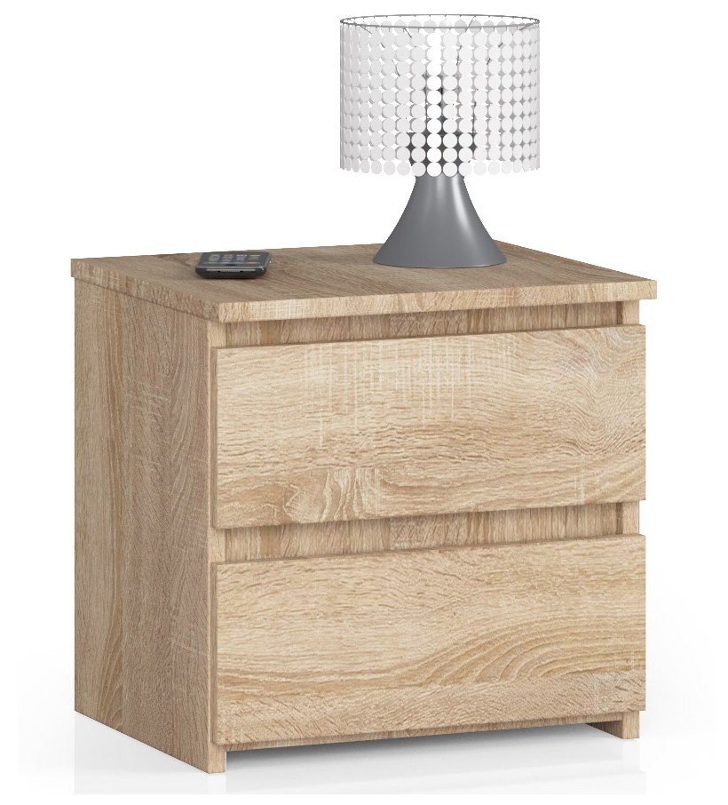 Noční stolek CL2 2SZ CLP dub sonoma