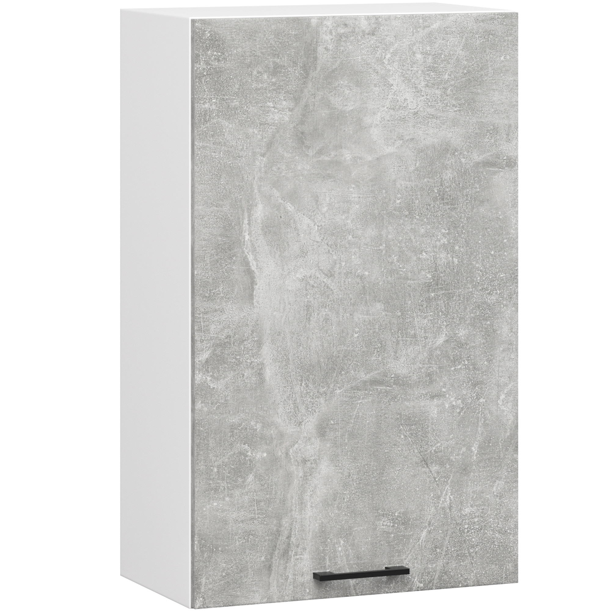 Skříňka OLIWIA W50 H720 Bílá / Beton