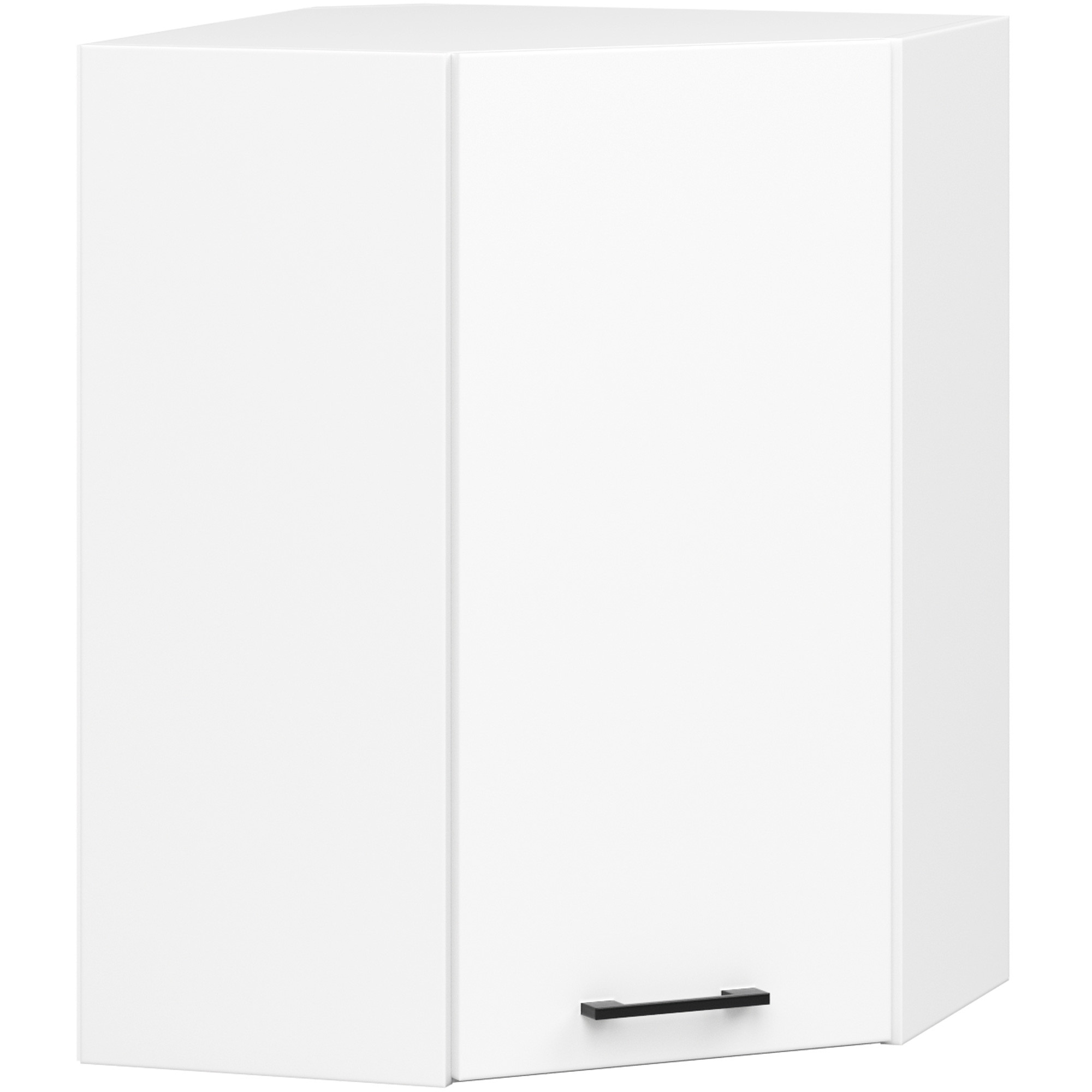 Kuchyňská nástěnná skříňka rohová OLIWIA W 60/60cm H720 Bílá