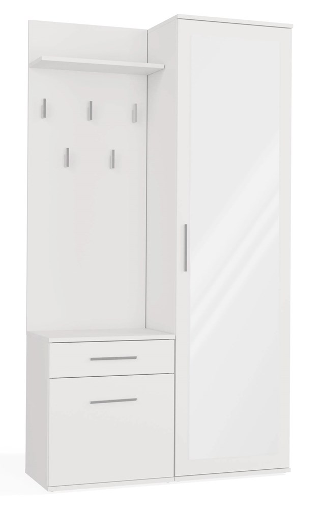 Předsíňová sestava DUO Bílá