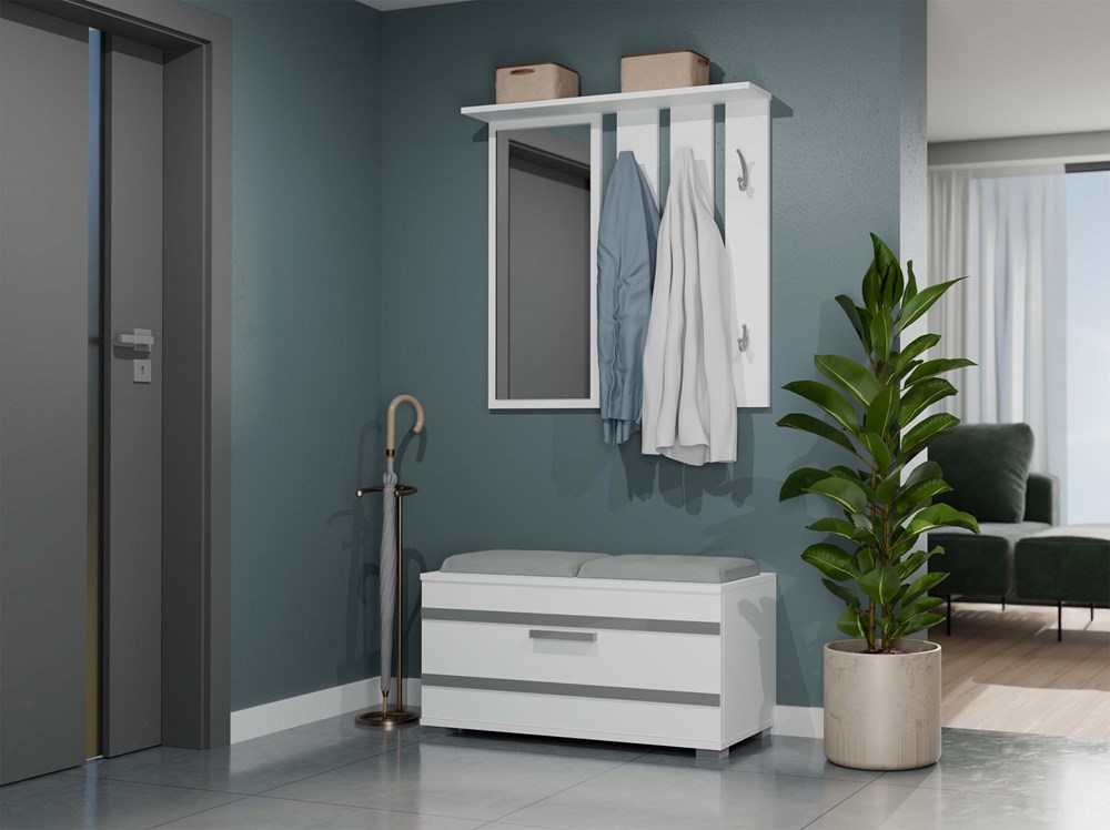 Předsíňová sestava OPAL Bílá