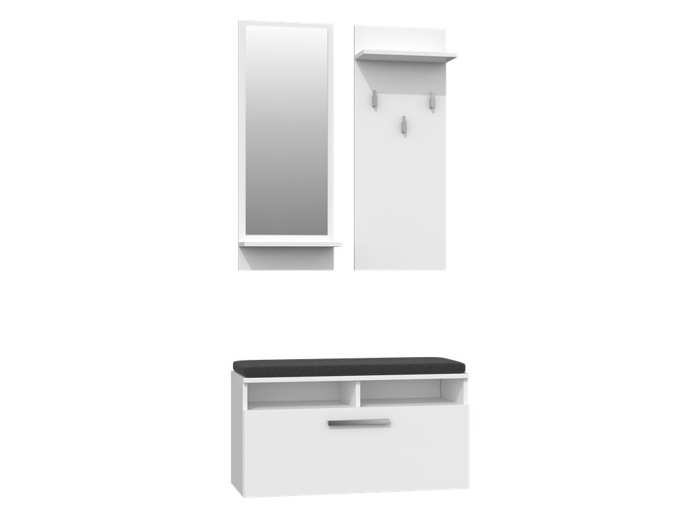 Předsíňová sestava RIVA Bílá