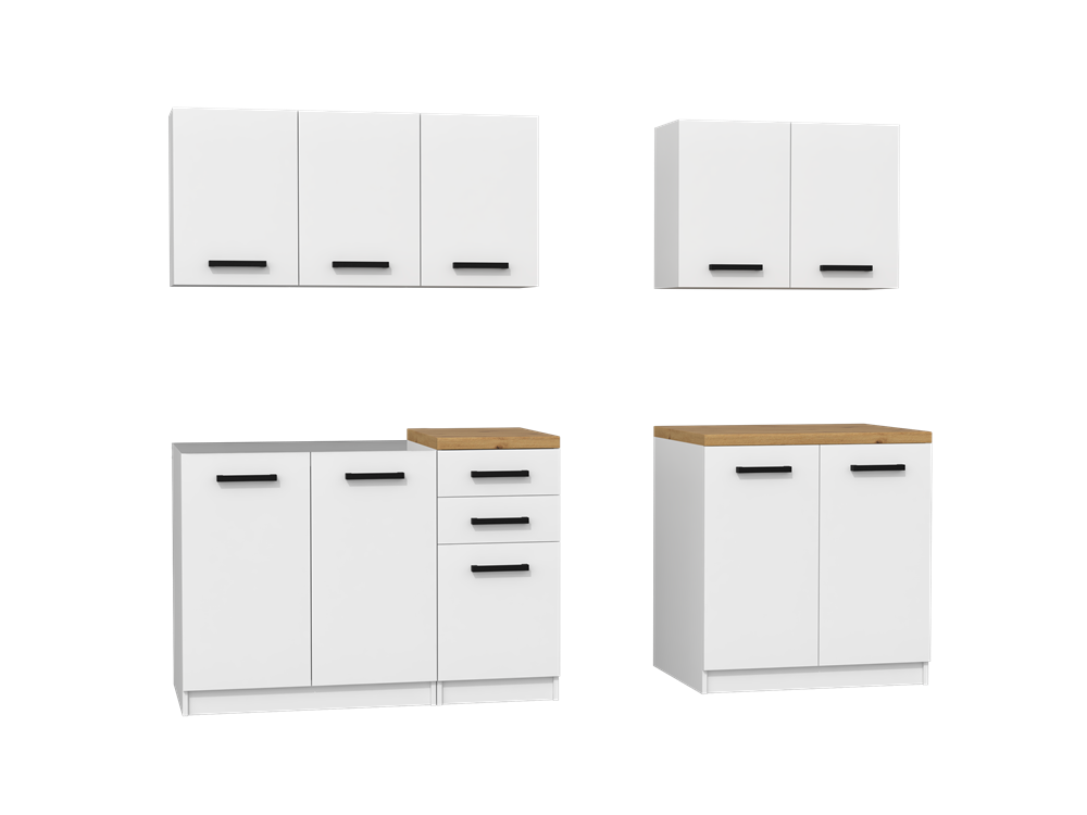 Kuchyňský nábytek Katia SET200 Artisan Bílá