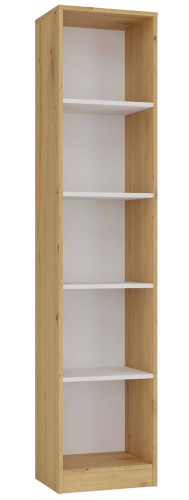 Regál Onyx R40 dub artisan/bílá