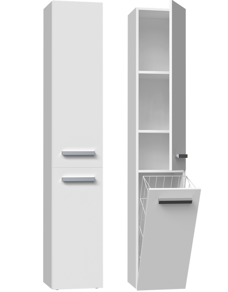 Koupelnová skříňka Nel IV Bílá