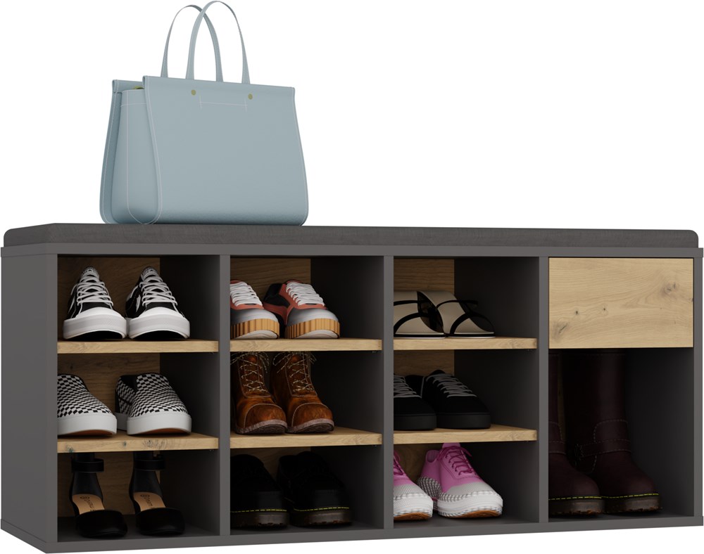 Botník Otwarta Tallin Antracit Artisan