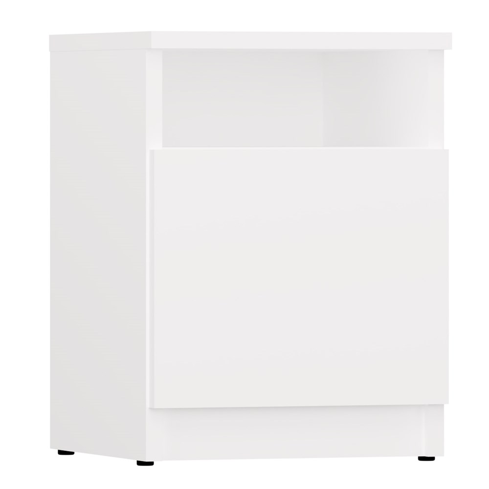 Noční stolek Galax 30 1D bílá