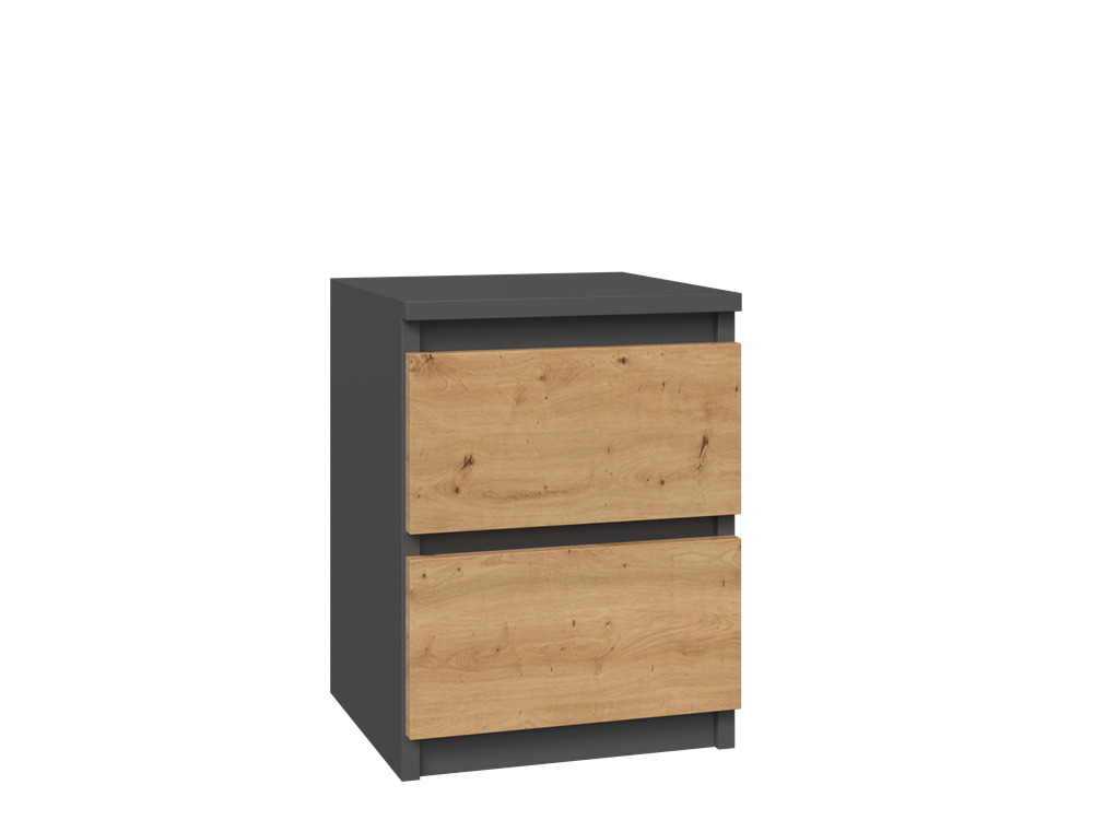 Noční stolek Malwa M2 Antracyt Artisan