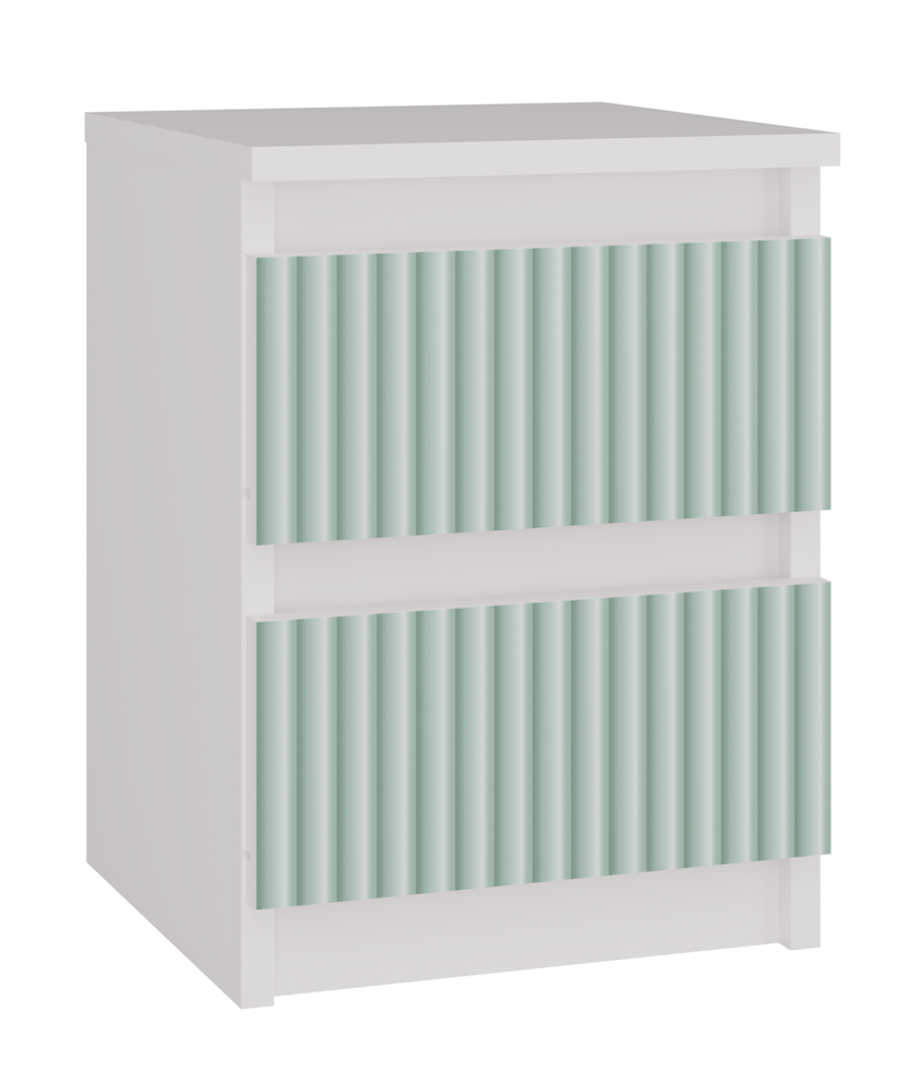 Noční stolek Malwa M2 Arteso MINT mátová