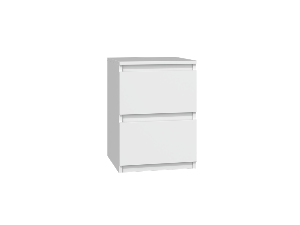 Noční stolek Malwa M2 bílá