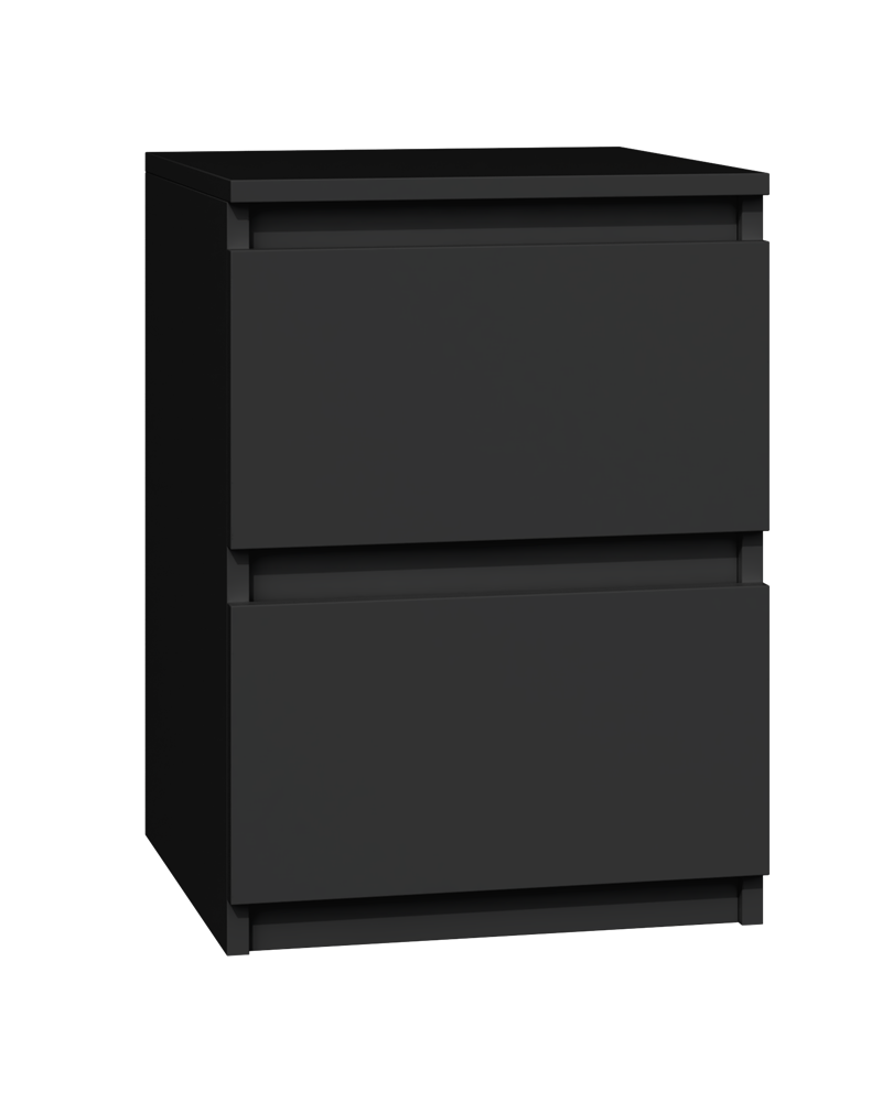 Noční stolek Malwa M2 černá