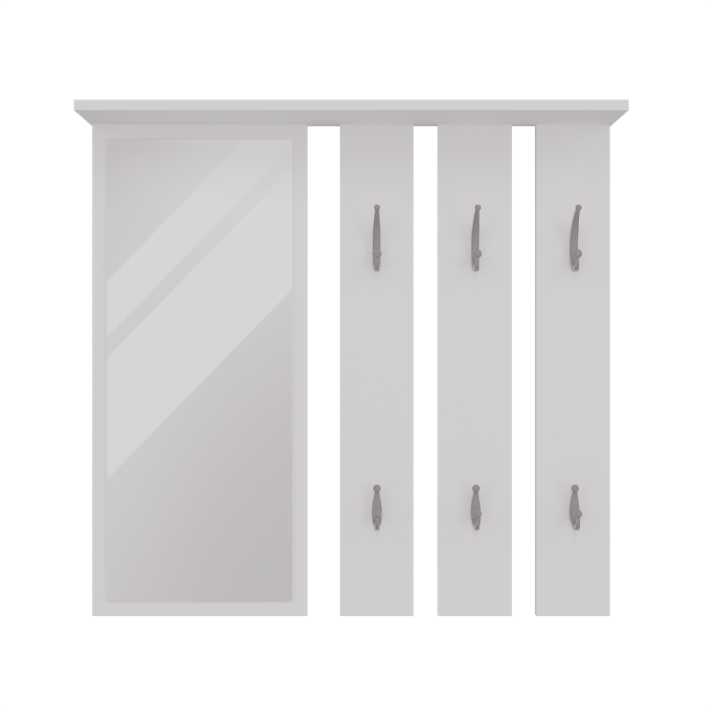 Věšák Opal OPAL Bílý