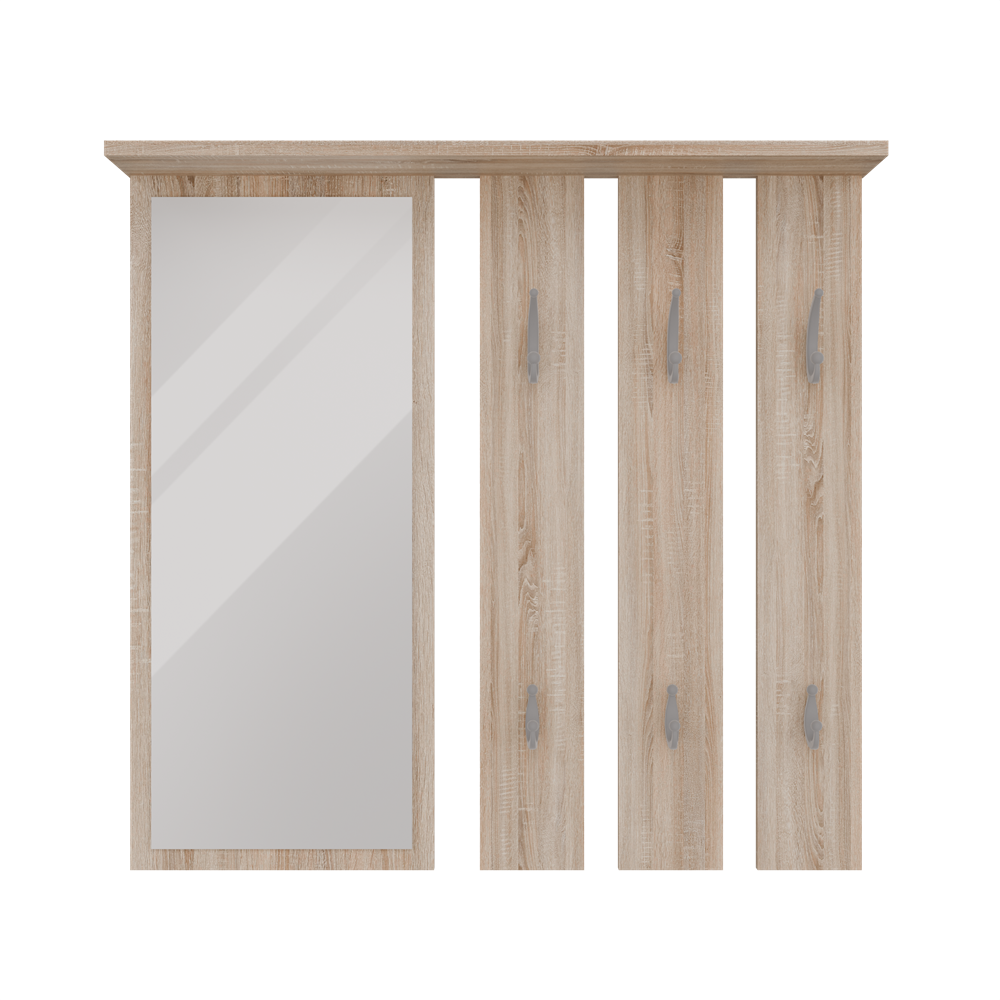 Věšák Opal OPAL SONOMA Hnědá