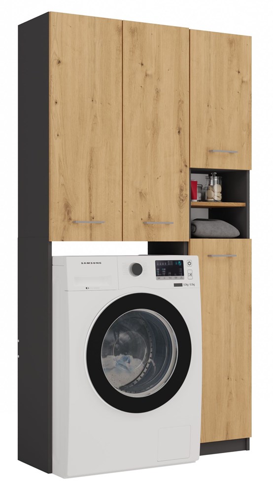 Koupelnová sada Marpol MARPOL/DD ANTRACYT ARTISAN hnědá