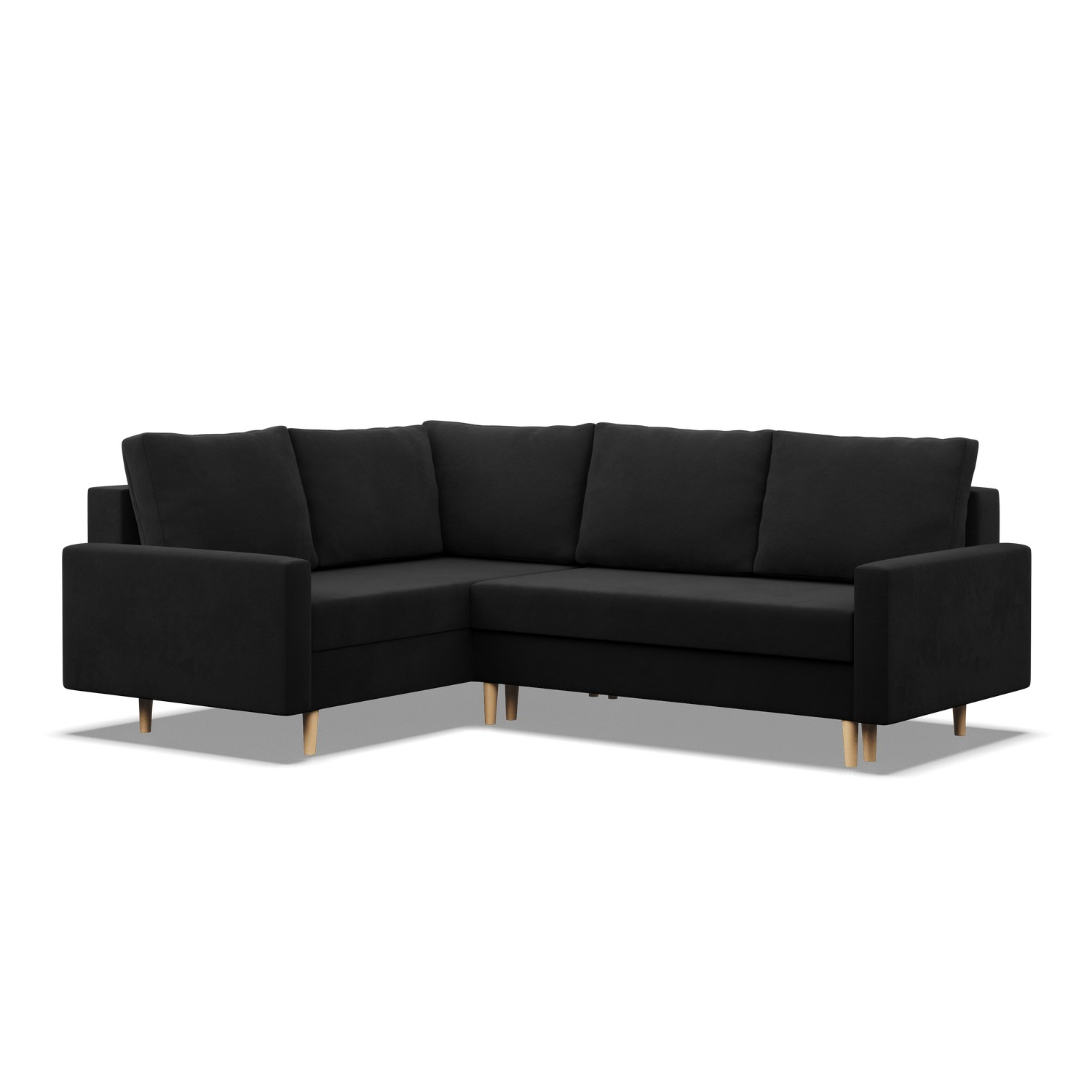 Rohová rozkládací sedací souprava Blank LO - model 2