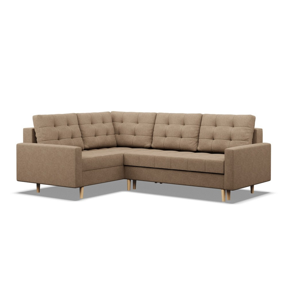 Rohová rozkládací sedací souprava Elma LO - model 2