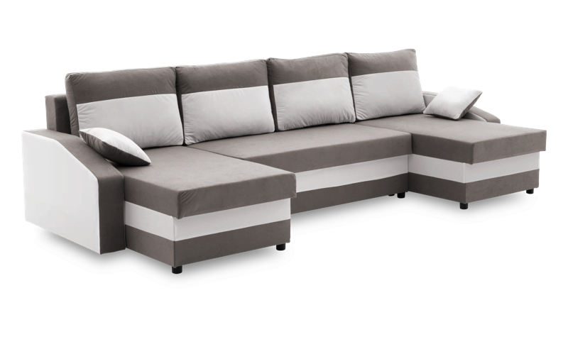 Rohová rozkládací sedací souprava Sparta