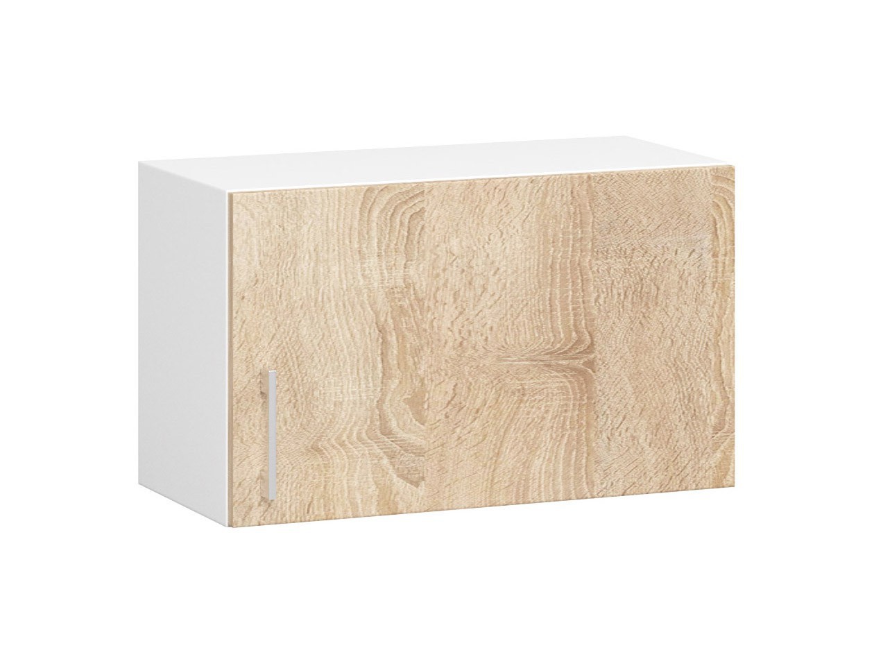 Závěsná kuchyňská skříňka Lima W60OK bílá/dub sonoma