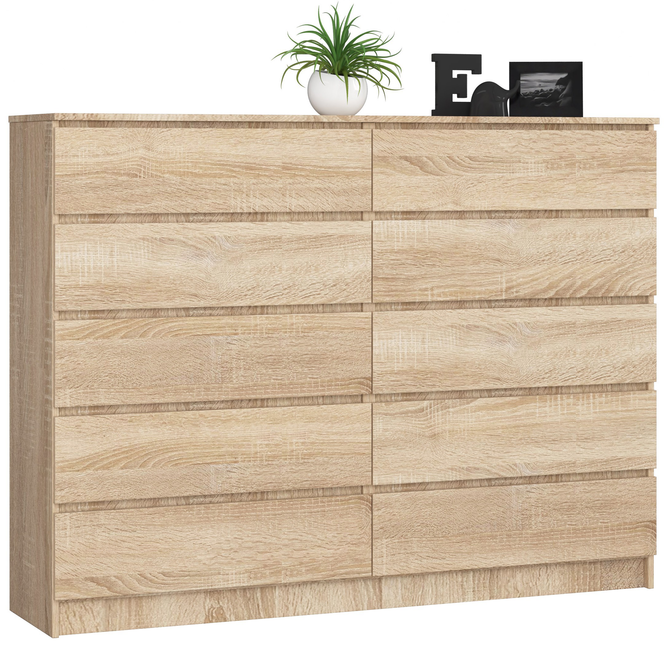 Komoda K160 10SZ dub sonoma