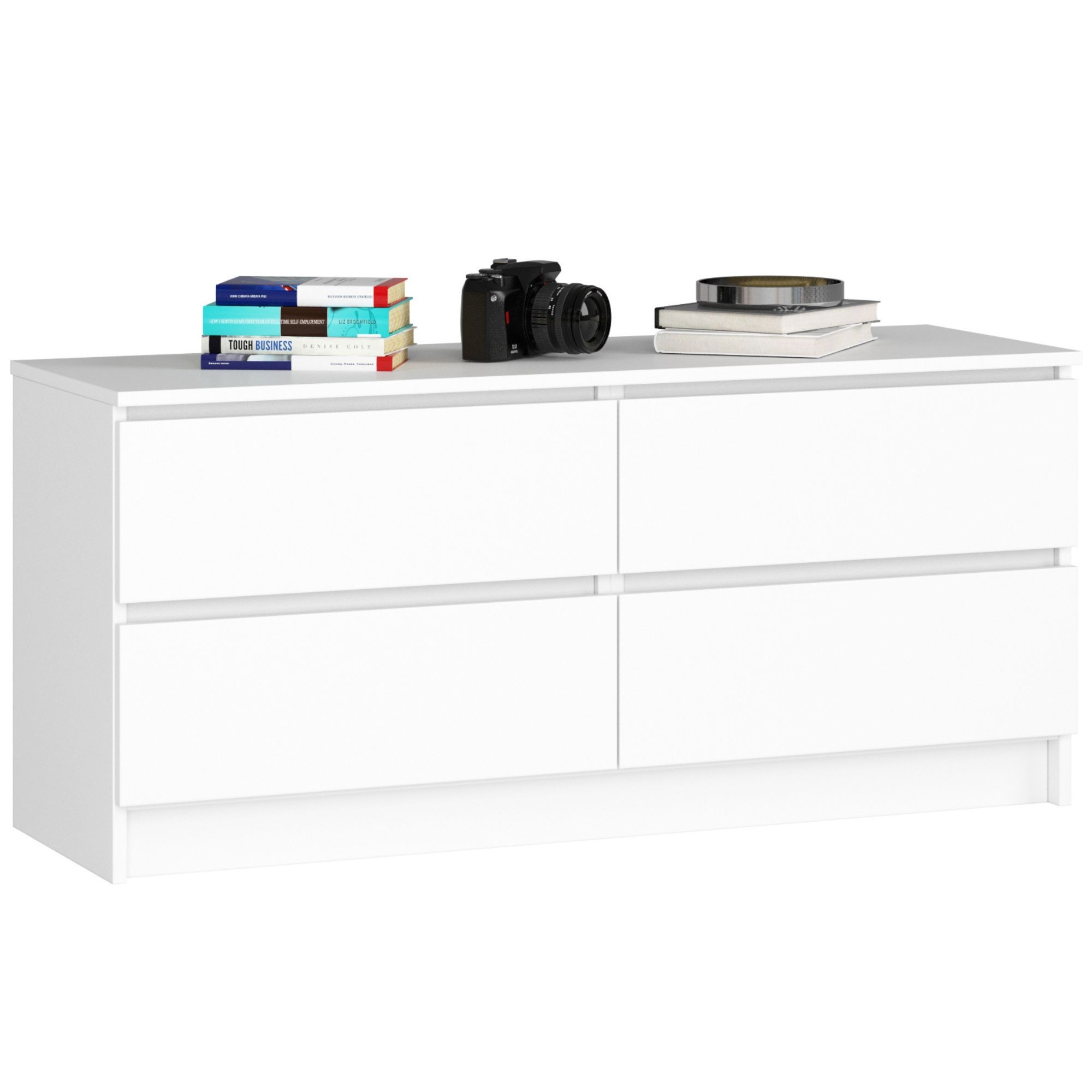 Komoda K120 4SZ bílá