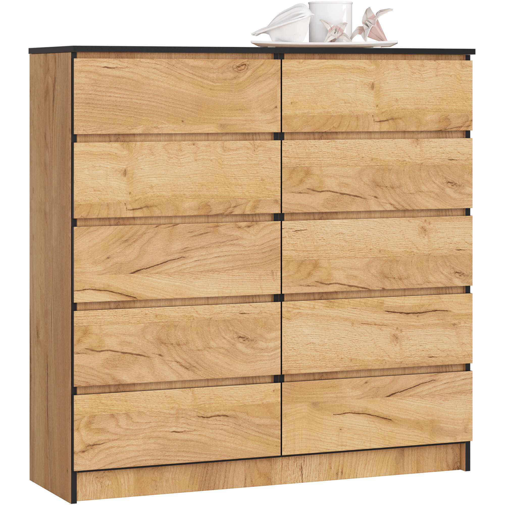 Komoda K120 10SZ dub craft