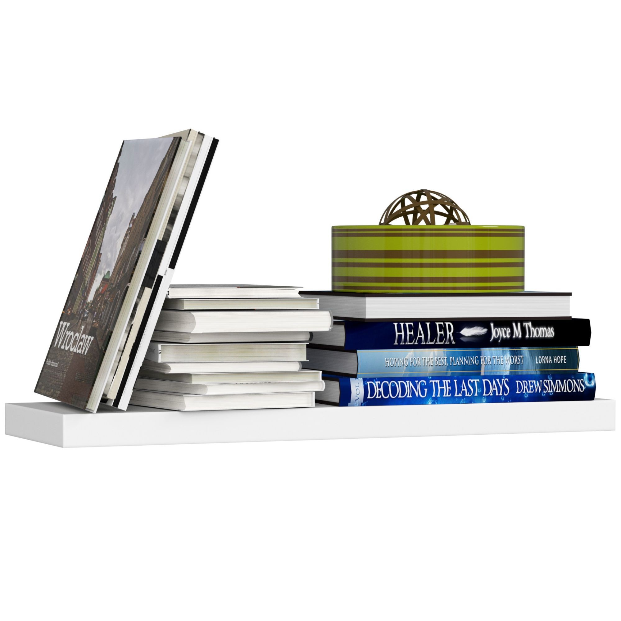 Polička PS-3 60 cm - bílá