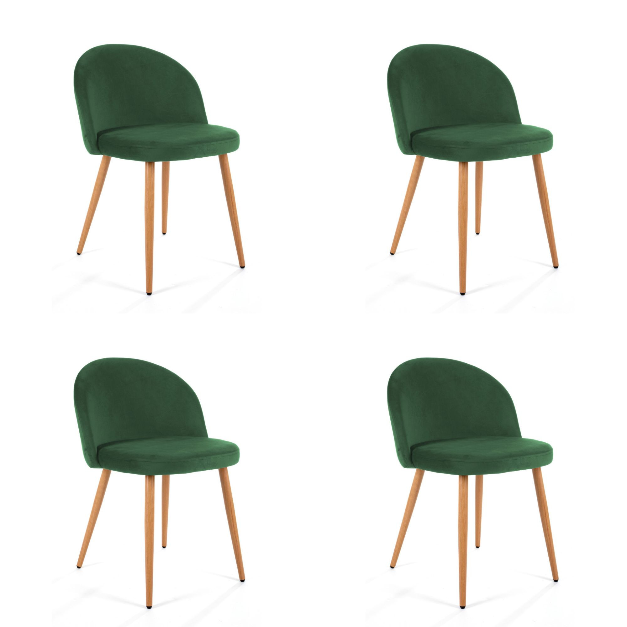 Křeslo SJ.075 zelená 4ks