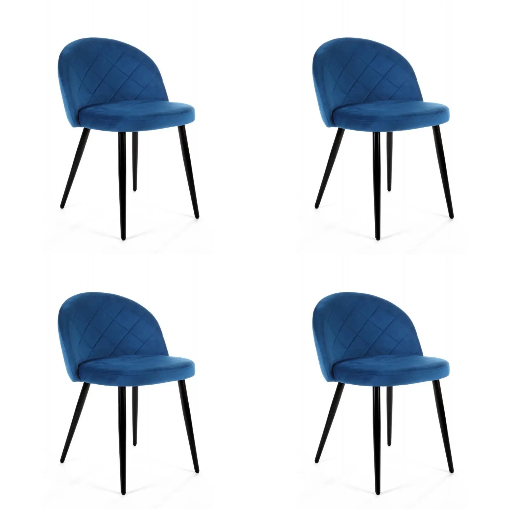 Křeslo SJ.077 modrá 4ks