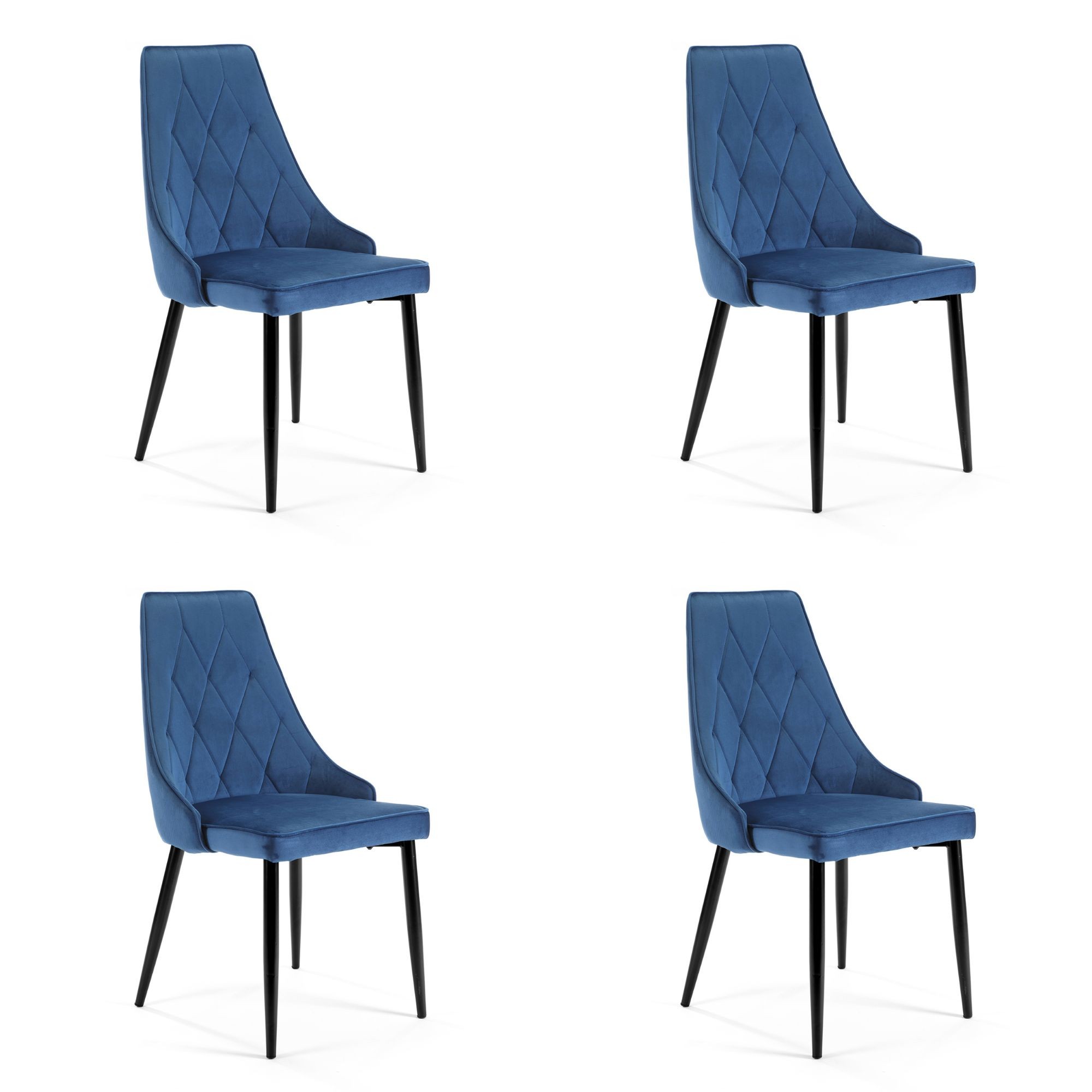 Křeslo SJ.054 modrá 4ks